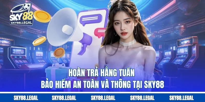 Hoàn Trả Hằng Tuần -Bảo Hiểm An Toàn Và Thông Tại SKY88